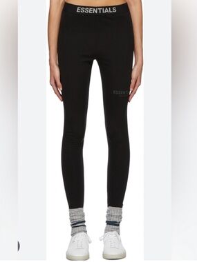 Essentials Fear Of God Black Leggings
